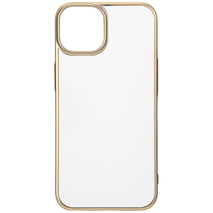 【iPhone13 Pro】サイドメッキケース (ゴールド)