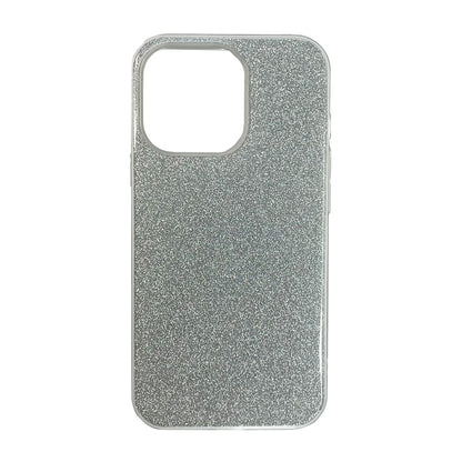 【iPhone13 Pro】シャイニーケース (シルバー)