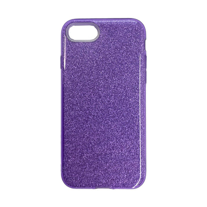 【iPhone13】シャイニーケース (パープル)
