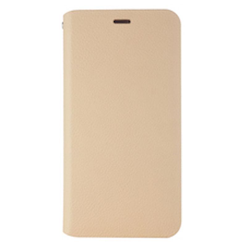 【iPhone XS Max】BOOK型 ケース(ベージュ)