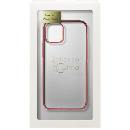【iPhone12 mini】サイドメッキケース(ローズゴールド)