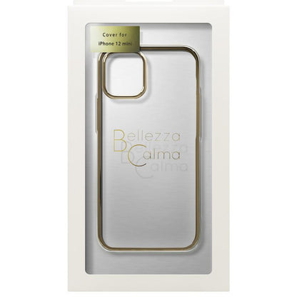 【iPhone12 mini】サイドメッキケース(ゴールド)