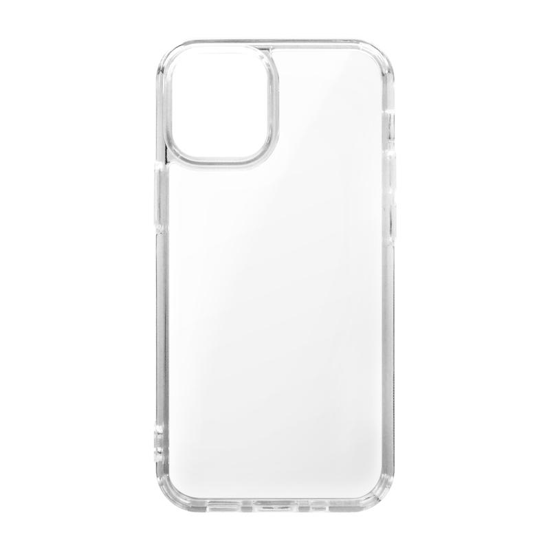 【iPhone12 mini】ガラスハイブリッドケース(クリア)
