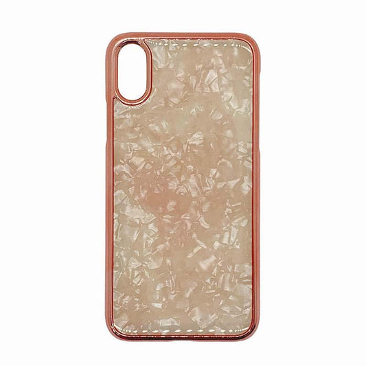 【iPhone XS/X】アセチケース (イエローベージュ)
