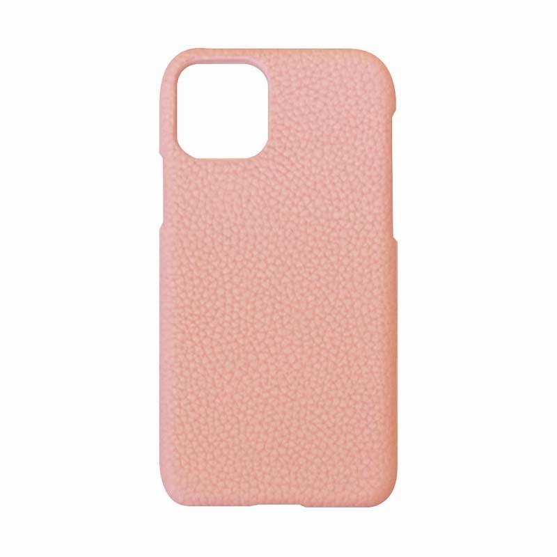 【iPhone11 Pro】REAL LEATHER ケース(ピンク)