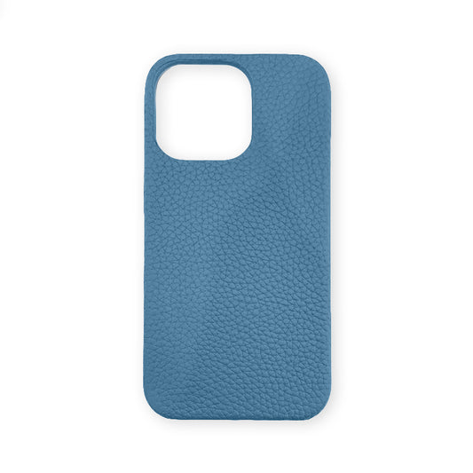 【iPhone13 Pro】REAL LEATHER ケース (オーシャン)